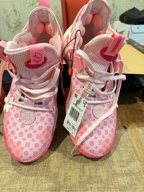 adidas Pink basketball sneakers for Men